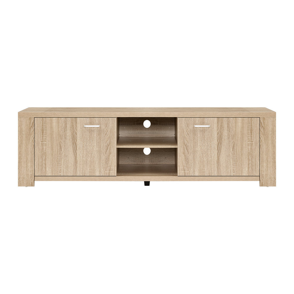 Woodzy TV Cabinet Entertainment Unit TV Stand Display Shelf Storage Cabinet Wooden