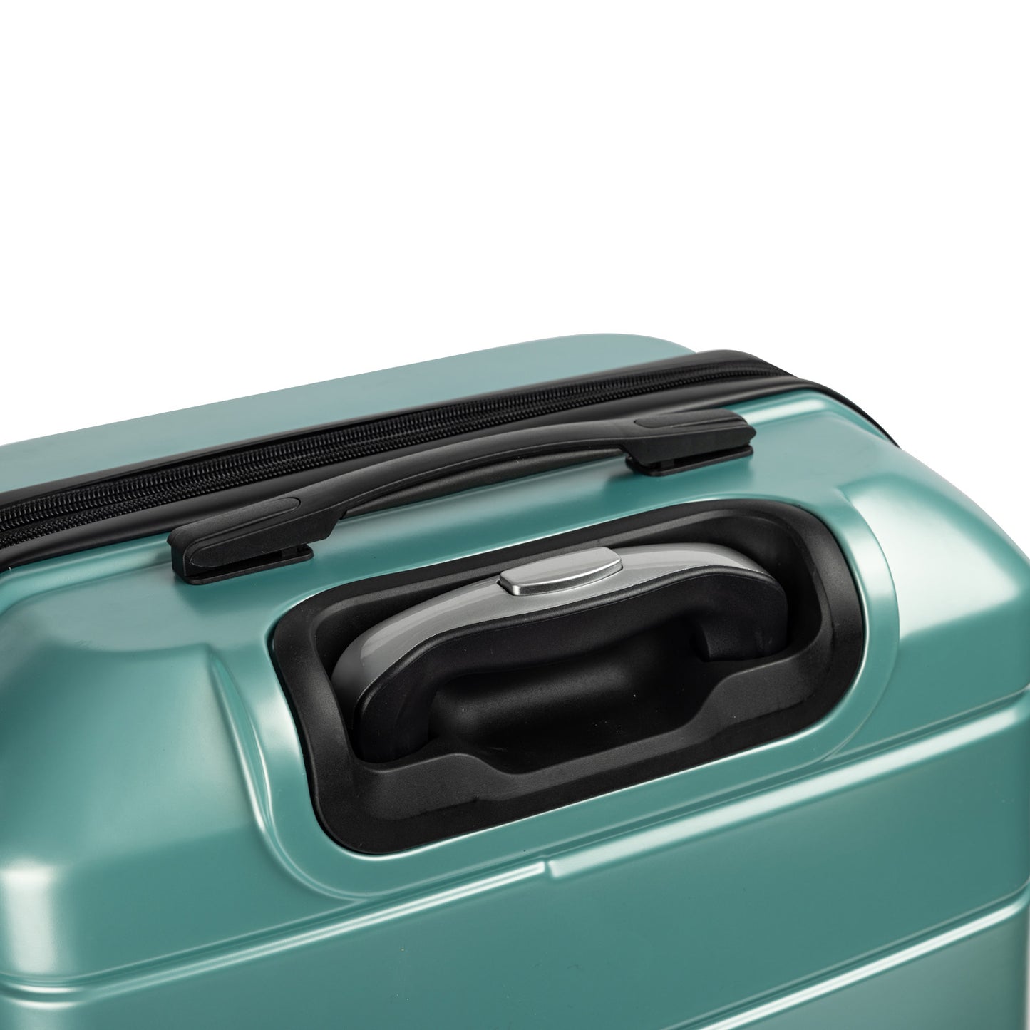 TravelElite 3PC Artemis Luggage Set Hard Shell ABS+PC - Electric Teal