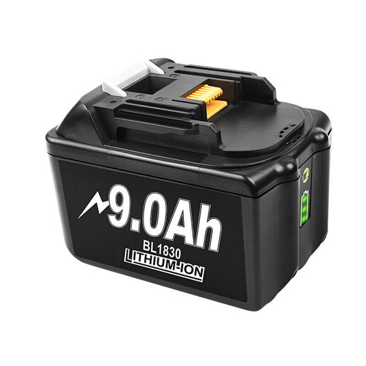 9.0Ah Makita Suitable 18V Li-Ion LXT Battery BL1830B BL1840B BL1850B BL1860B