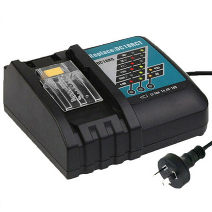 Makita Suitable DC18RC Rapid Fast Lithium-Ion Battery Charger (BL1830,BL1840,BL1850)