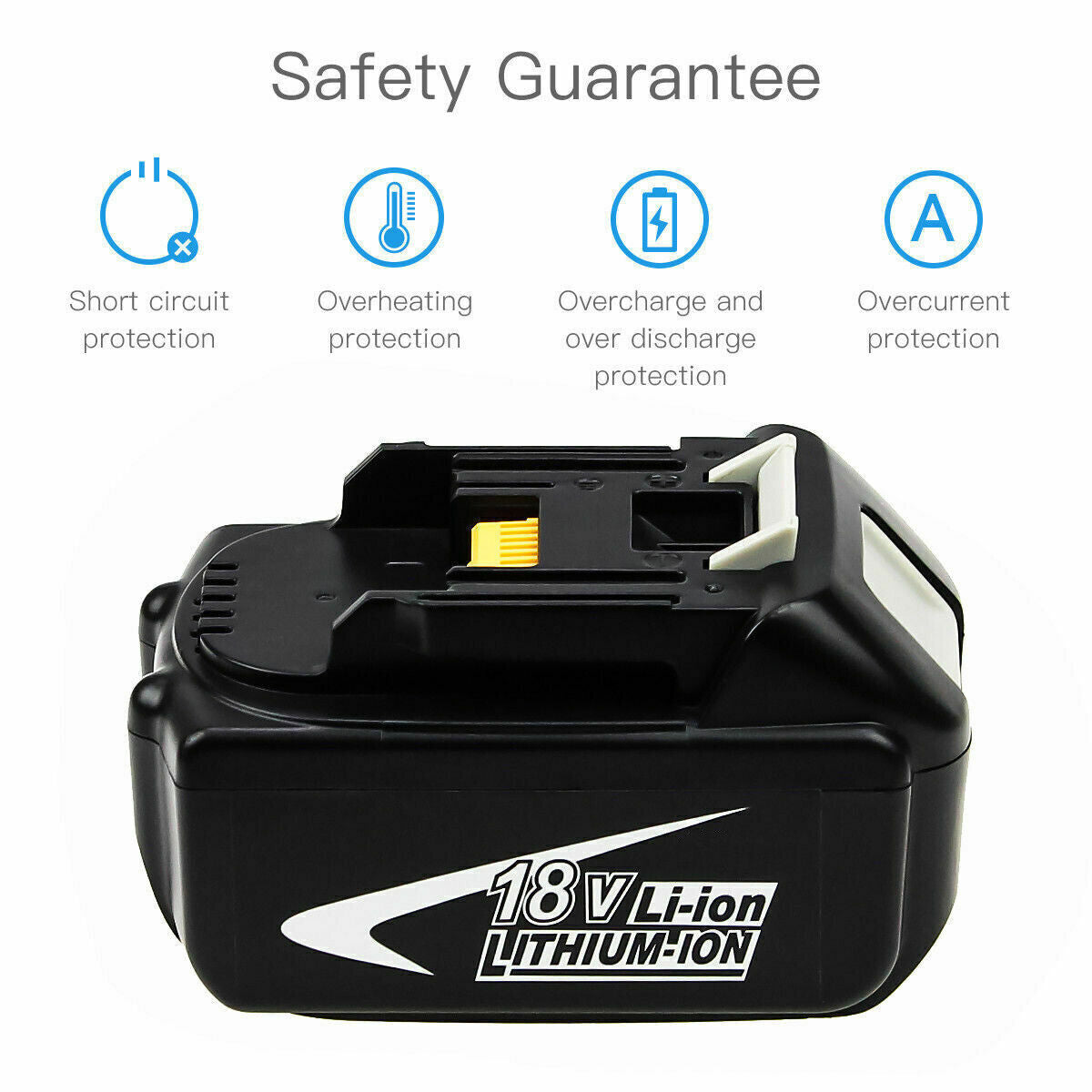 7.0Ah Makita Suitable 18v Battery Li-Ion Cordless Multi Tool BL1860 LXT BL1850 BL1830