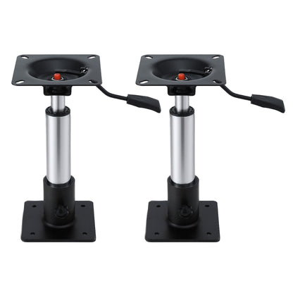 Seamanship Boat Seat Pedestal 34–46cm Adjustable Gas Lift 360 Degrees Swivel 2 Pack