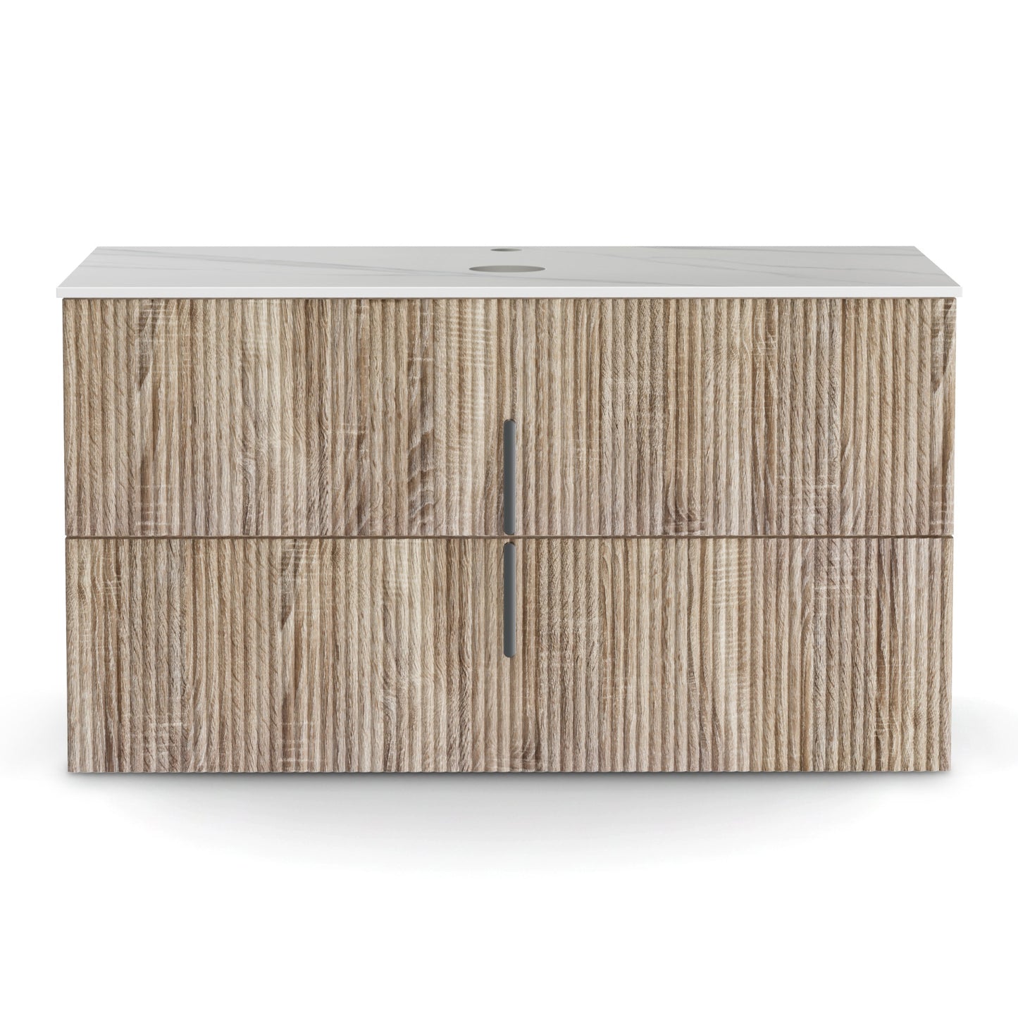 Cefito Vanity Unit 900mm Bathroom Cabinet Storage Wall Hung Timber Front Pine