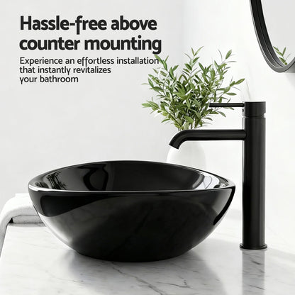 Cefito Bathroom Basin Ceramic Vanity Sink Hand Wash Bowl 41x34cm