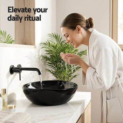 Cefito Bathroom Basin Ceramic Vanity Sink Hand Wash Bowl 41x34cm