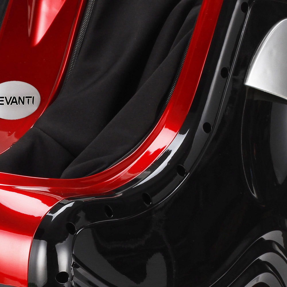 Livemor Foot Massager Massagers Shiatsu Electric Roller Ankle Calf Leg Kneading Red