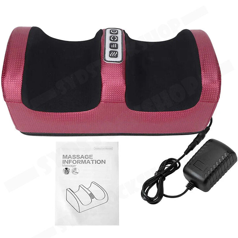 24W Electric Foot Massager with Infrared Therapy & Timer, AC