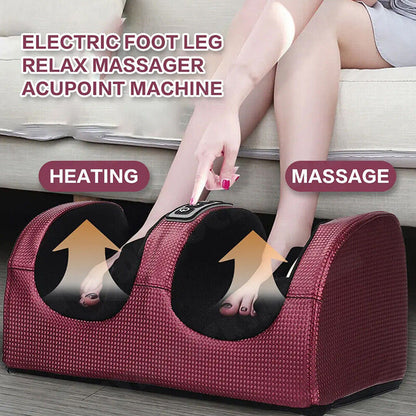 24W Electric Foot Massager with Infrared Therapy & Timer, AC
