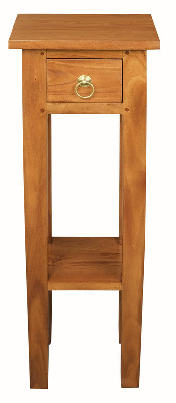 Tasmania Straight Leg Plant Stand (Light Pecan)