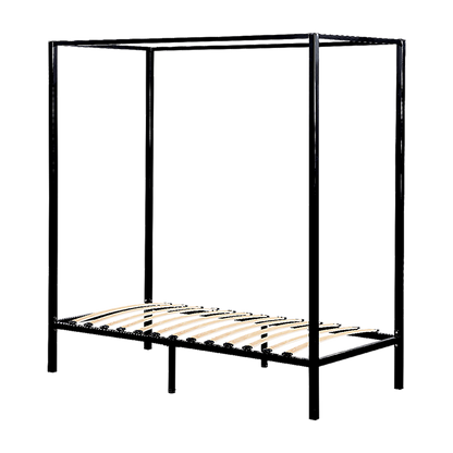 4 Four Poster Single Bed Frame