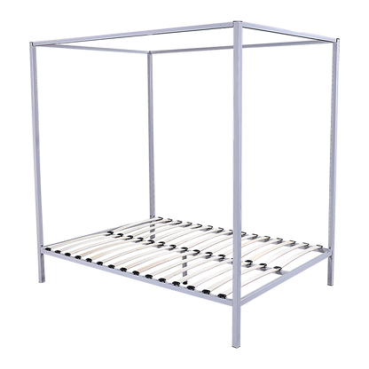 4 Four Poster Queen Bed Frame