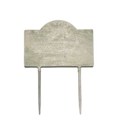 Welcome To My Garden Cast Iron Stake 31cm