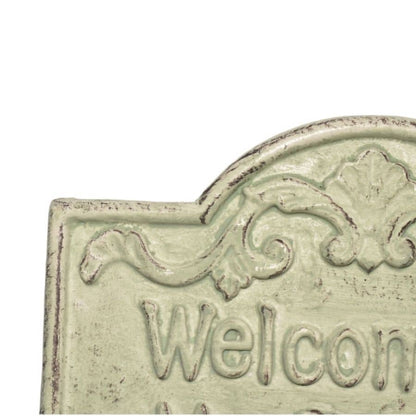 Welcome To My Garden Cast Iron Stake 31cm