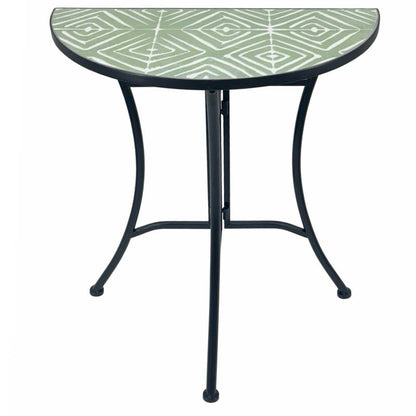 Modern Life Half Round Table 60cm