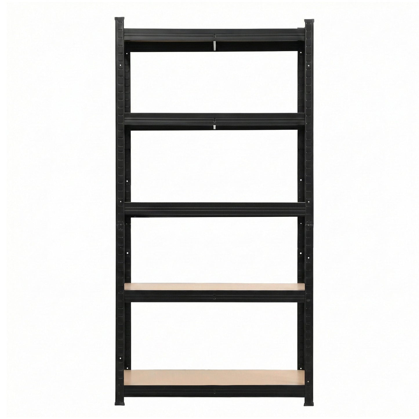 Giantz Garage Shelving 1.6X0.8m Warehouse Shelves Storage Rack Pallet Racking Black