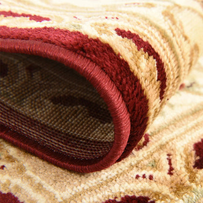 Royal Red Outdoor Rugs, Material