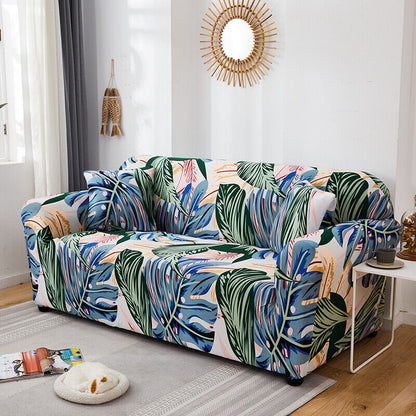 Summer Scene Sofa Couch Cover, Side