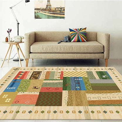 Modern Playtime Realm Floor Rugs, Side