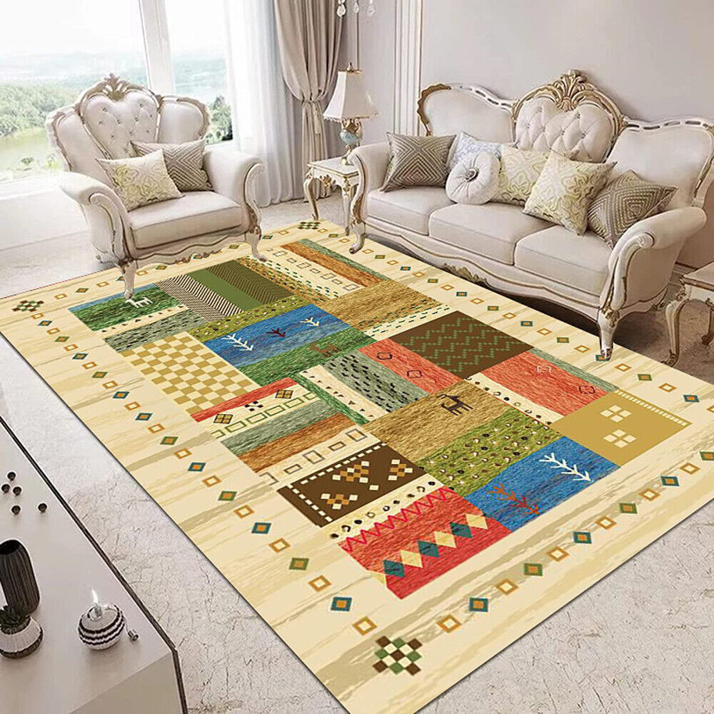 Modern Playtime Realm Floor Rugs, Front