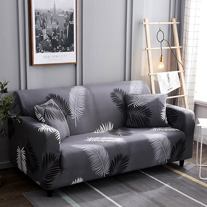 Black Feather Sofa Couch Cover, Side