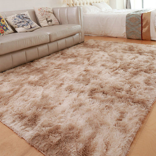 SoftLuxe Khaki Fluffy Floor Rugs Area Carpet