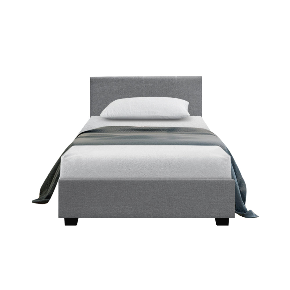 Stylish Opera Bed Frame King Single Grey Melbourne