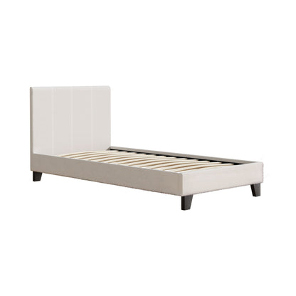 white heaven bed frame