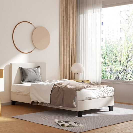 Shop the White Heaven Bed Frame, a single-size wooden base perfect for any bedroom. Available in Australia, it combines elegance, durability, and comfort.