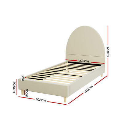 Venice Bed Frame Single