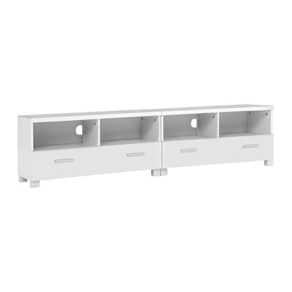 Woodzy TV Stand Entertainment Unit with Drawers - White