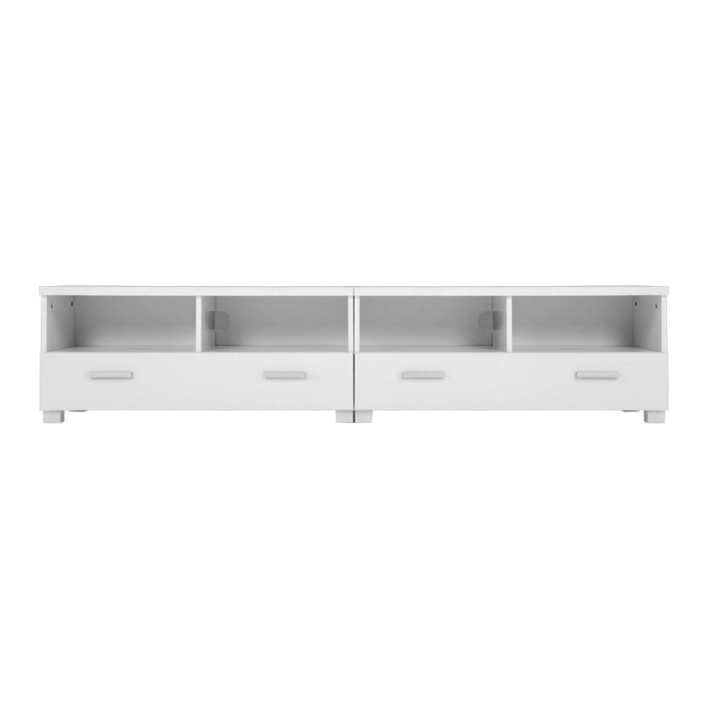 Woodzy TV Stand Entertainment Unit with Drawers - White