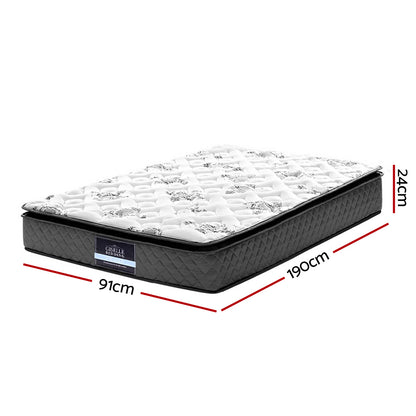 Rocco Bonnell Spring Mattress 24cm Thick Single