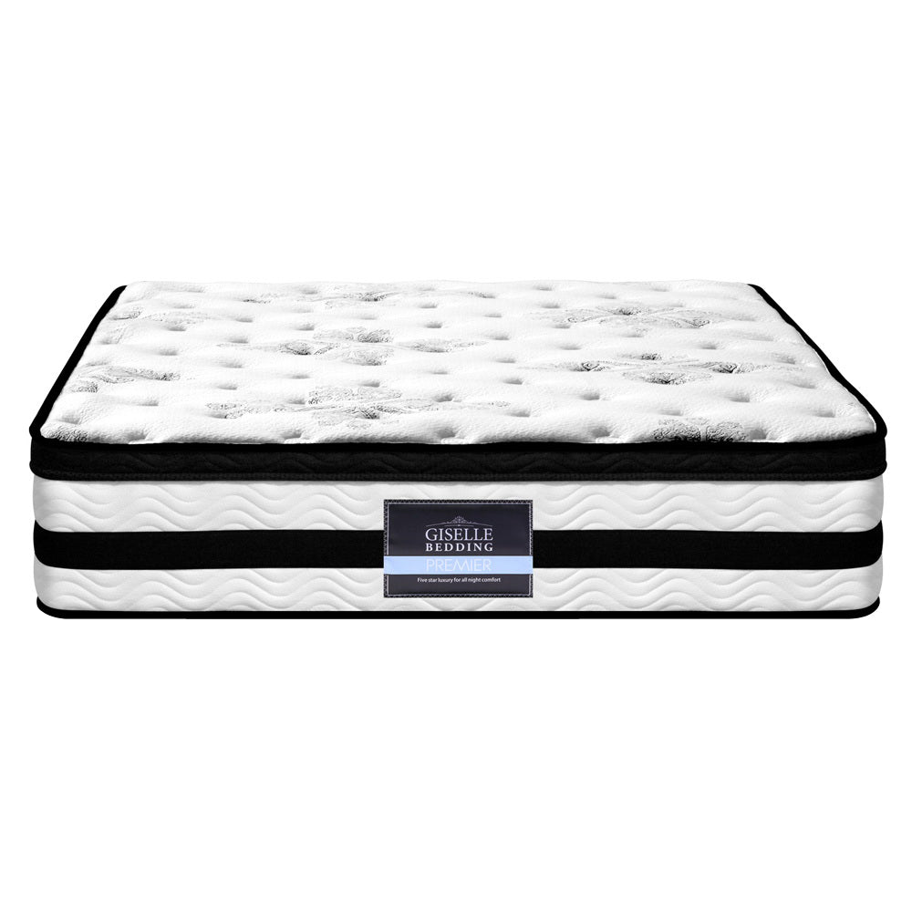 Algarve Euro Top Pocket Spring Mattress 34cm Thick Double