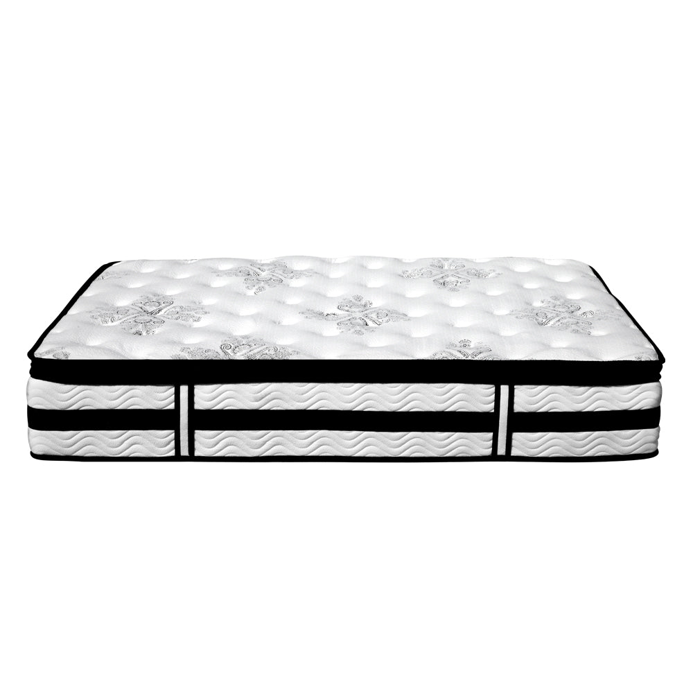 Algarve Euro Top Pocket Spring Mattress 34cm Thick Double