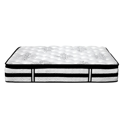 Algarve Euro Top Pocket Spring Mattress 34cm Thick Double