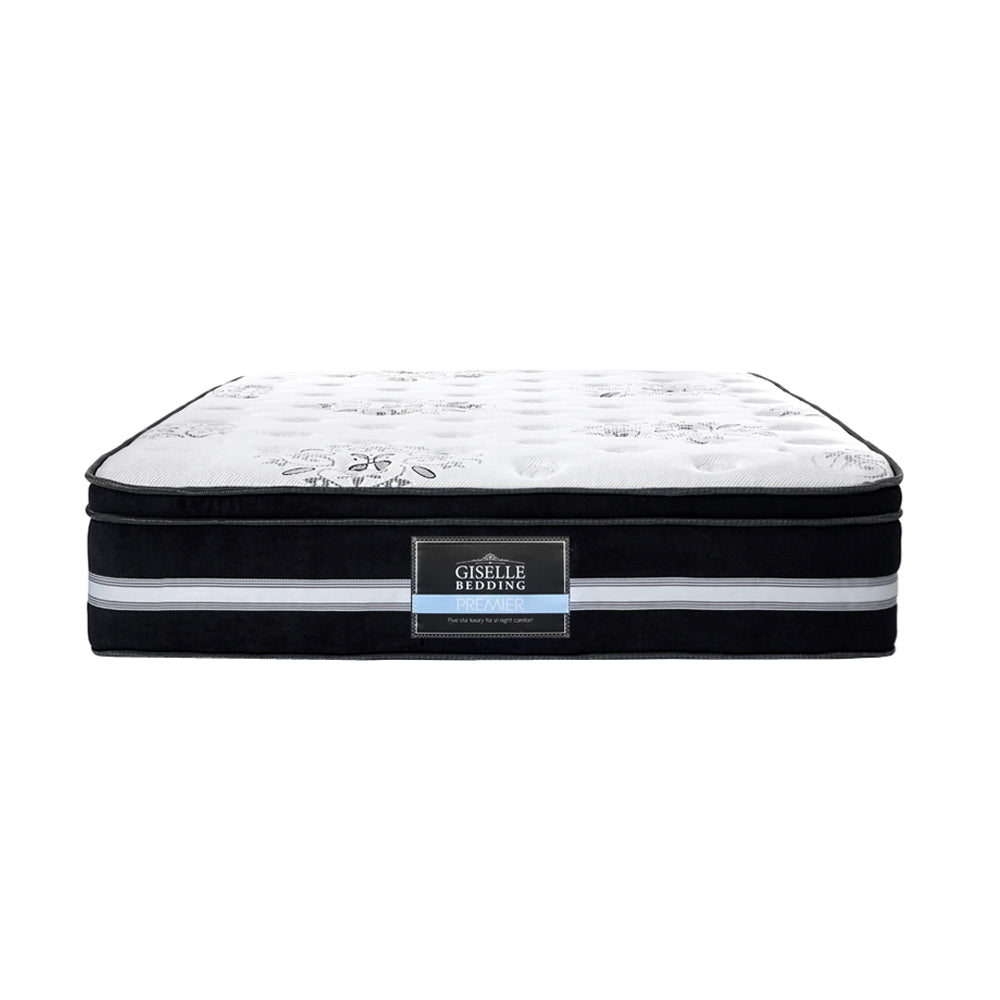 Alva King Single Size Mattress Bed Euro Top Pocket Spring