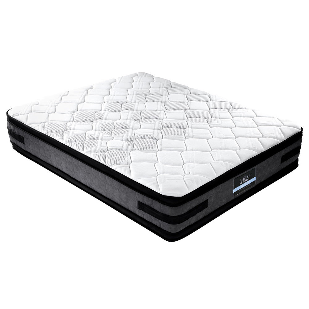 Luna Euro Top Cool Gel Pocket Spring Mattress 36cm Thick Double