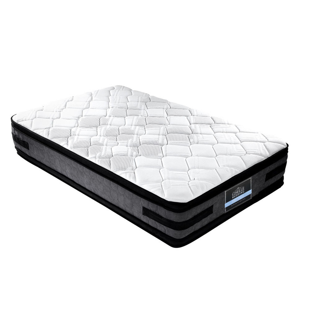 Luna Euro Top Cool Gel Pocket Spring Mattress 36cm Thick Single