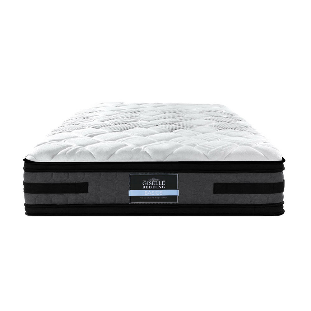 Luna Euro Top Cool Gel Pocket Spring Mattress 36cm Thick Single