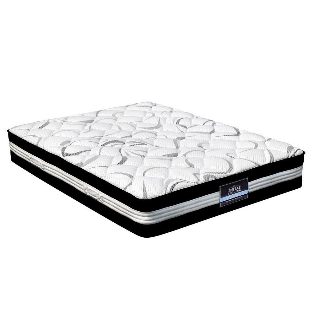 Mykonos Euro Top Pocket Spring Mattress 30cm Thick Double