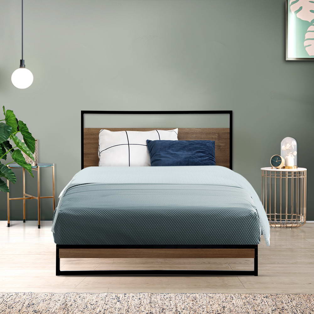 Vienna Metal Bed Frame Single Size Mattress Online in Australia