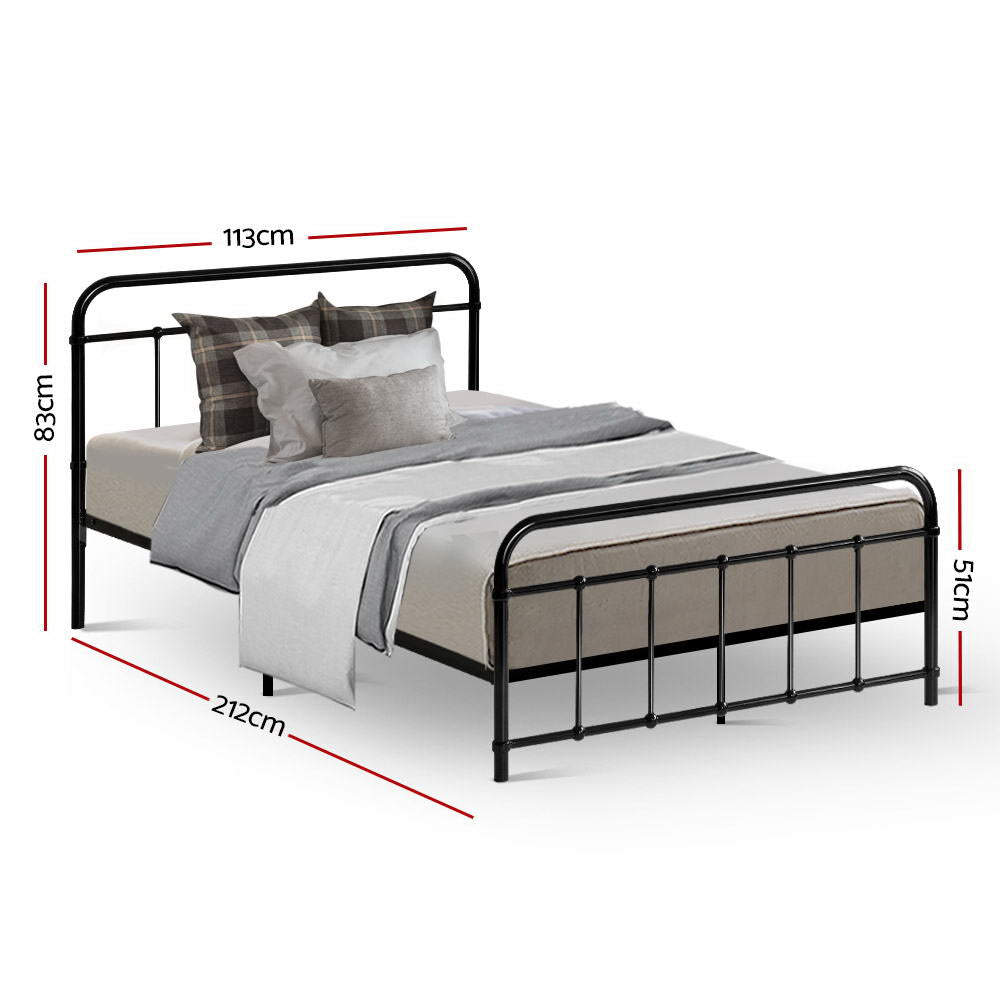 buy LEO Metal Bed Frame