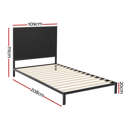 Neptune Bed Frame Metal Bed Base in australia