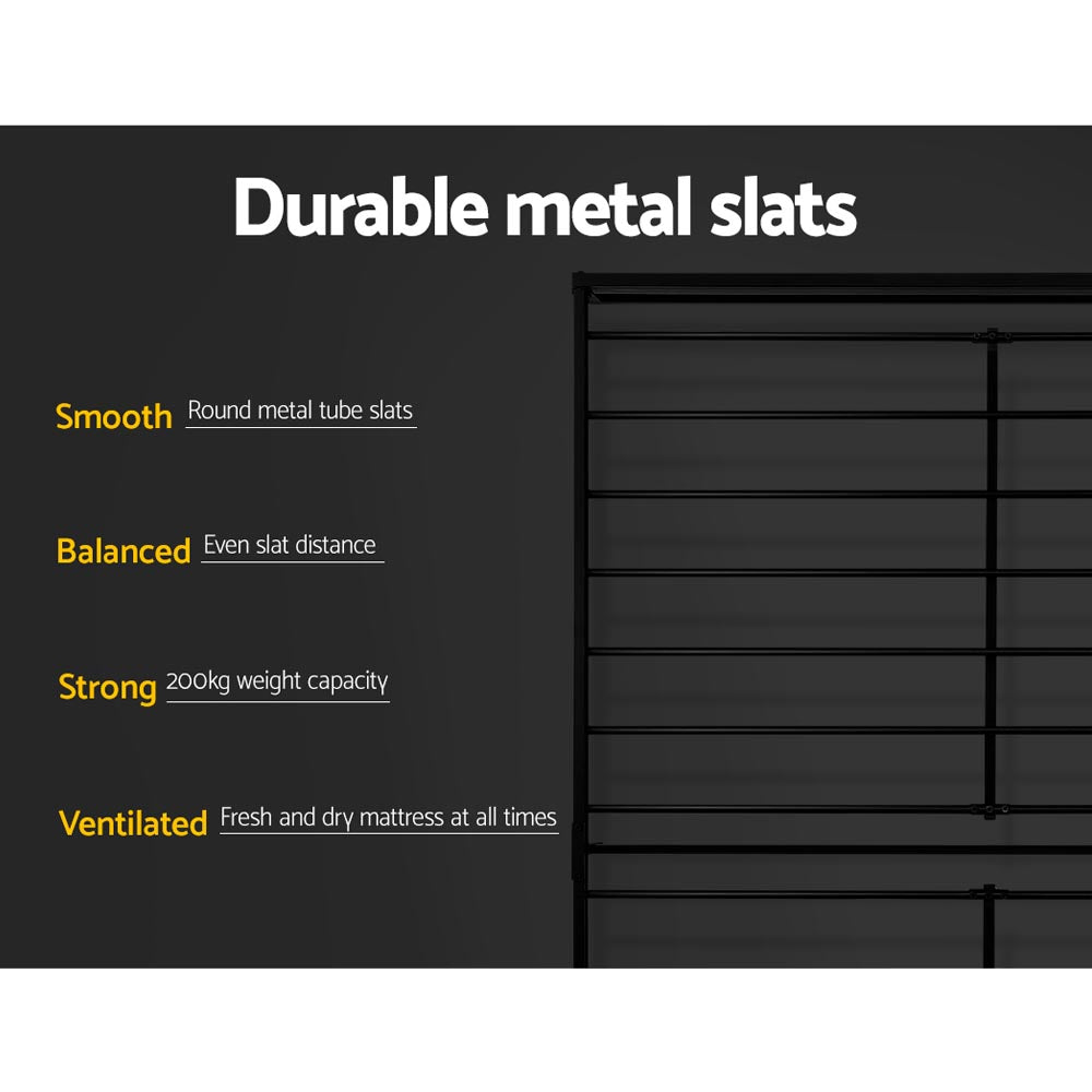 Vienna Metal Bed Frame King Single Size