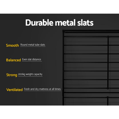 Vienna Metal Bed Frame King Single Size