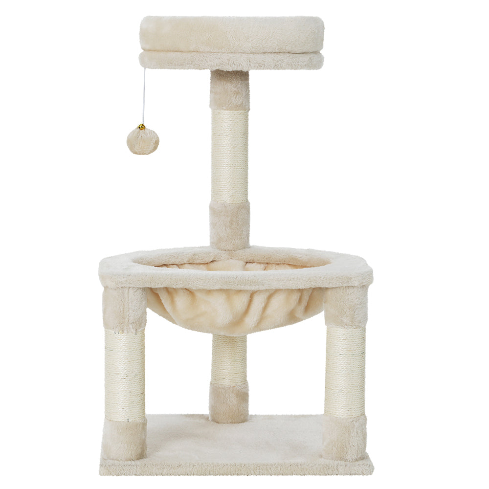 Cat Tree Tower Scratching Post Scratcher Wood Condo Toys House Bed 69cm