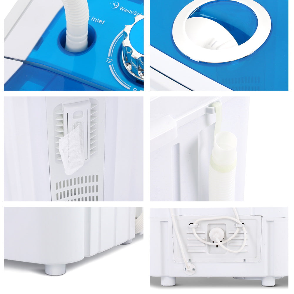 Devanti 4.6KG Mini Portable Washing Machine