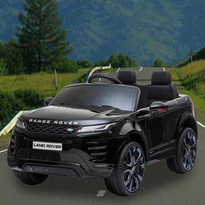 Kahuna Land Rover Licensed Kids Electric Ride On Car Remote Control - Black