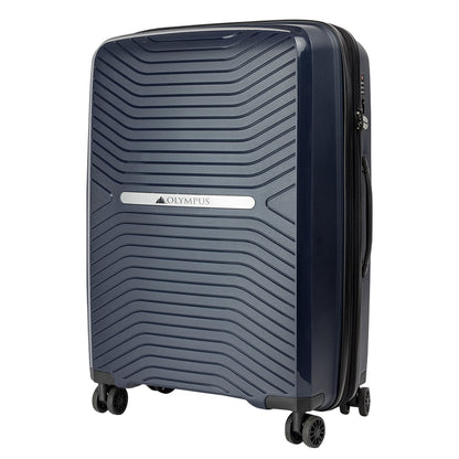 TravelElite Astra 20in Lightweight Hard Shell Suitcase - Aegean Blue