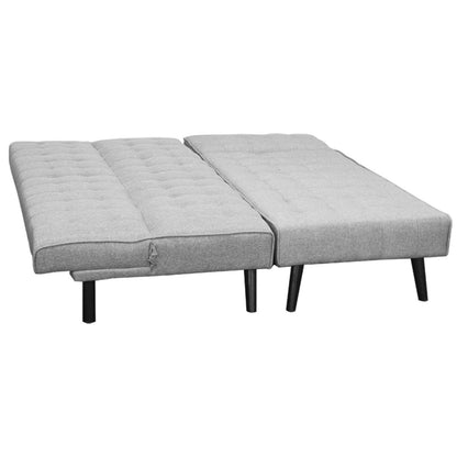 Sarantino 3-seater Corner Sofa Bed With Lounge Chaise Couch Furniture Light Grey